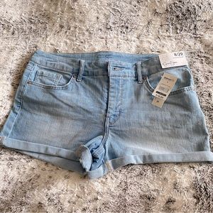 Size 8 Jessica Simpson womens light wash shorts